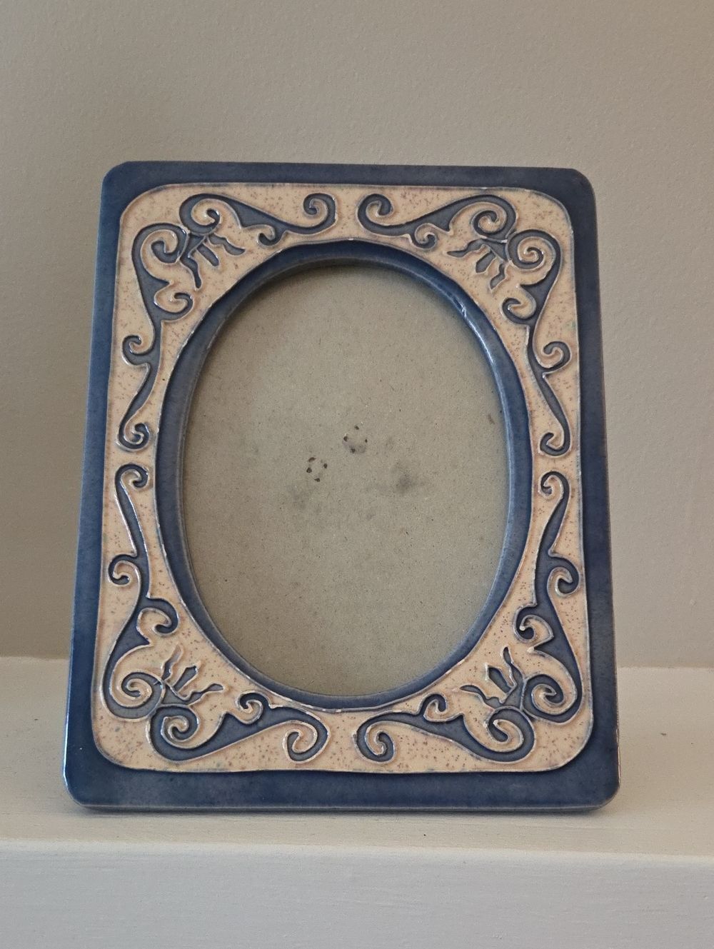 Ornate Ceramic Photo Frame